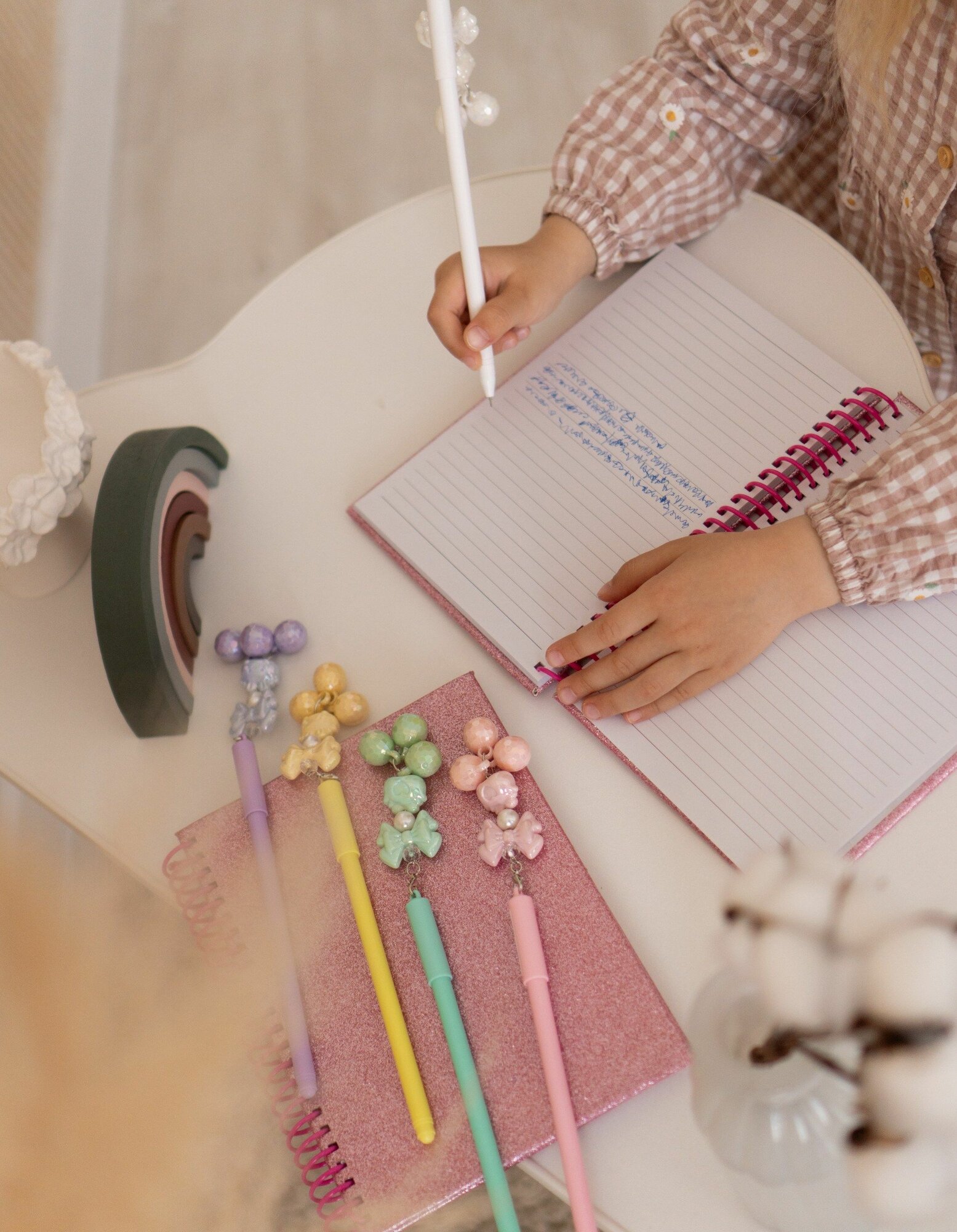 Ручка с бусинами — фото 1