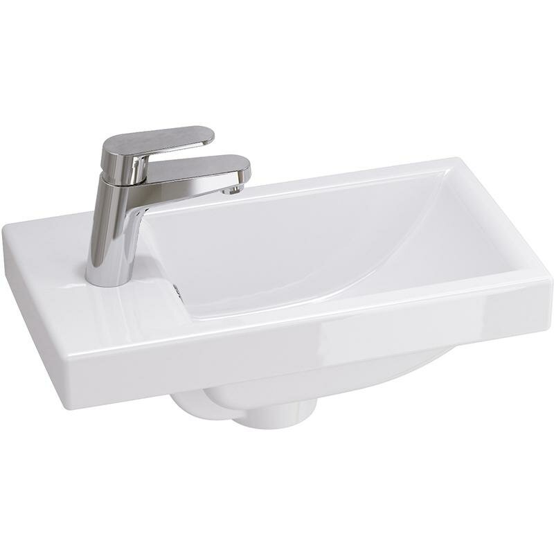 Раковина Stella Polar Cersanit Como 40 UM-COM40/1 Белая стильный дизайн