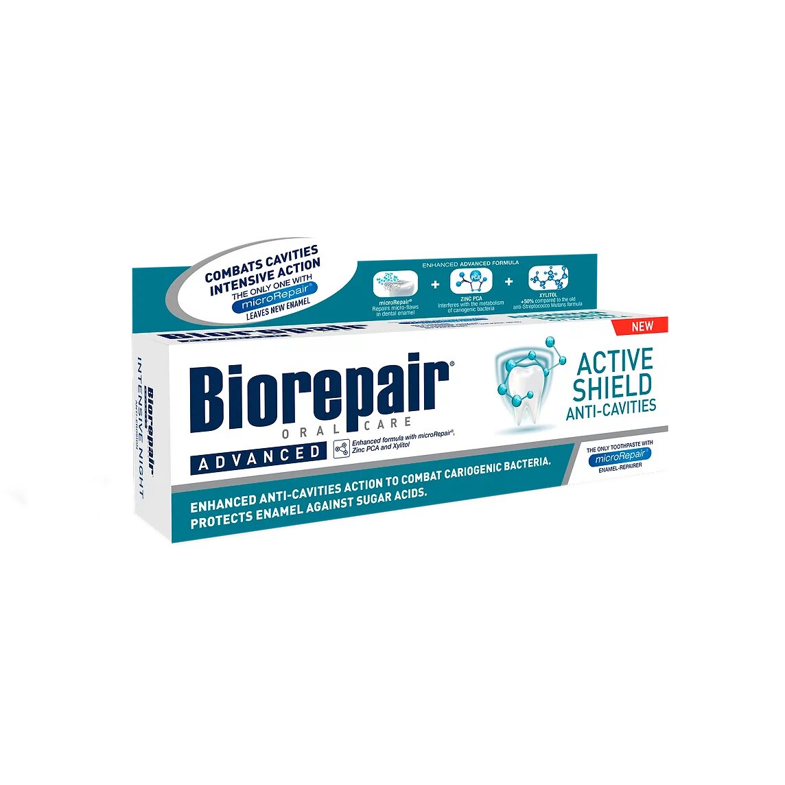 Активная защита Biorepair plus от кариеса, 75 мл