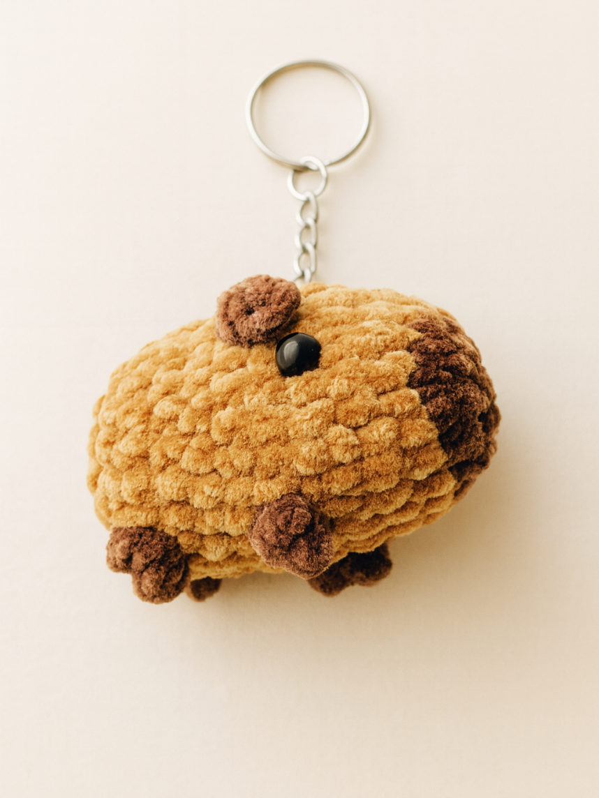 Брелок DARI DARI, коричневый — фото 1