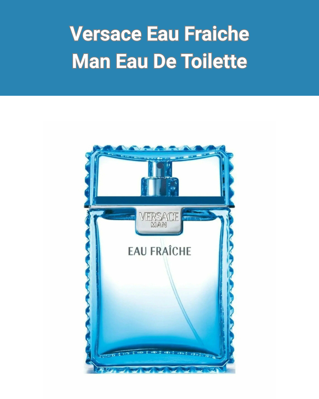 Versace Eau Fraiche Man Eau De Toilette 100мл - Парфюм для мужчин