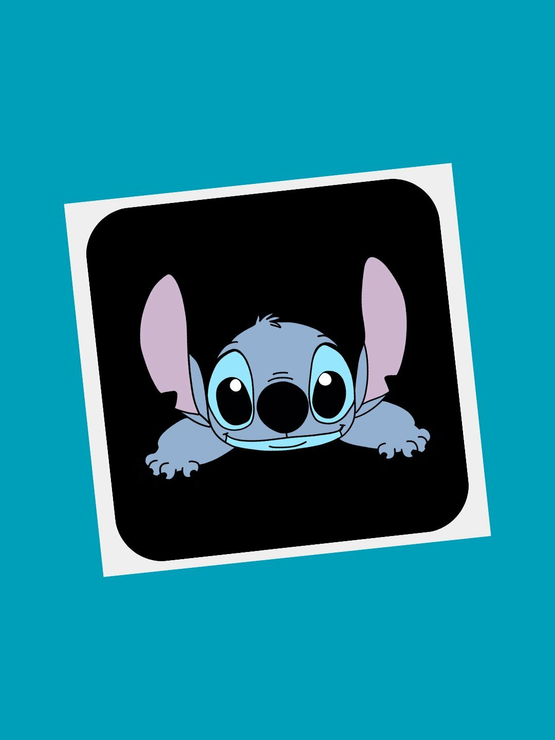 3D наклейка "Стич" на телефон 3D наклейка "Стич" на телефон.