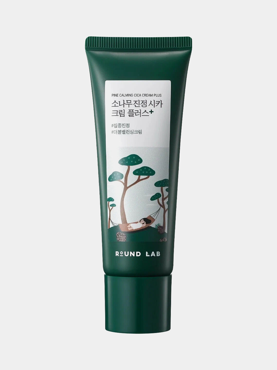 Интенсивно успокаивающий крем против акне Round Lab Pine Calming Cica Cream Plus