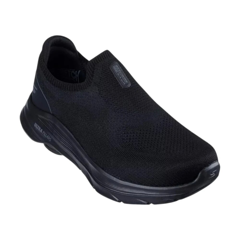 Слипоны SKECHERS, размер 9,5 US, черный — фото 1