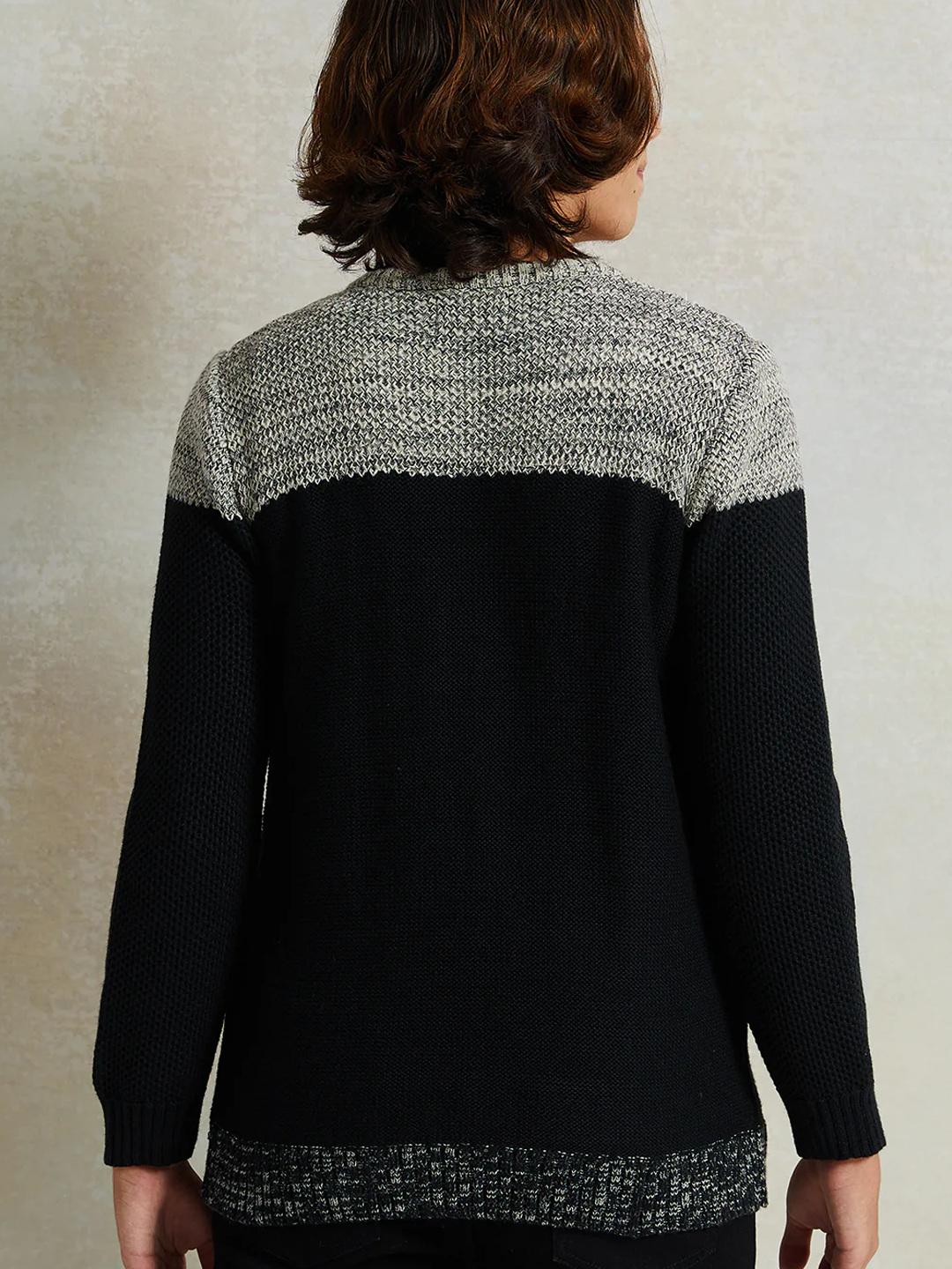 Пуловер REDTAG, размер 15-16 лет, black — фото 1