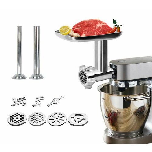 фото Высокое качество насадка-мясорубка для кухонной машины kenwood подходит для всех моделей maxwell