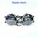 Фары противотуманные, ПТФ LED линзы для Toyota Auris I (2006-2012...