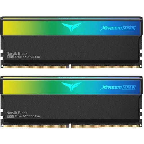 Оперативная память 32Gb DDR5 8000MHz Team T-Force XTREEM ARGB 2x16Gb KIT FF9D532G8000HC38DDC01 19293₽