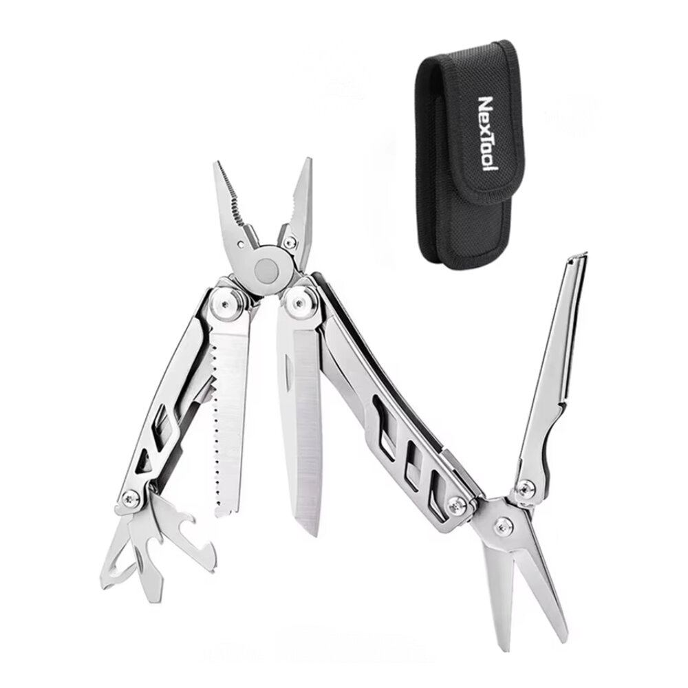 Картинки Xiaomi Мультитул NexTool Flagship Pro NE20232A (Blade Replace) со сменным лезвием серебристый