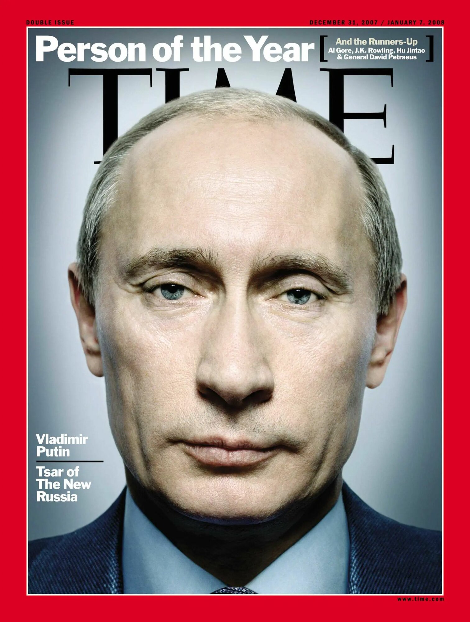 Постер (плакат на стену) по обложке TIME - Vladimir Putin - Владимир Путин - 40 на 60 см. от Poster4me