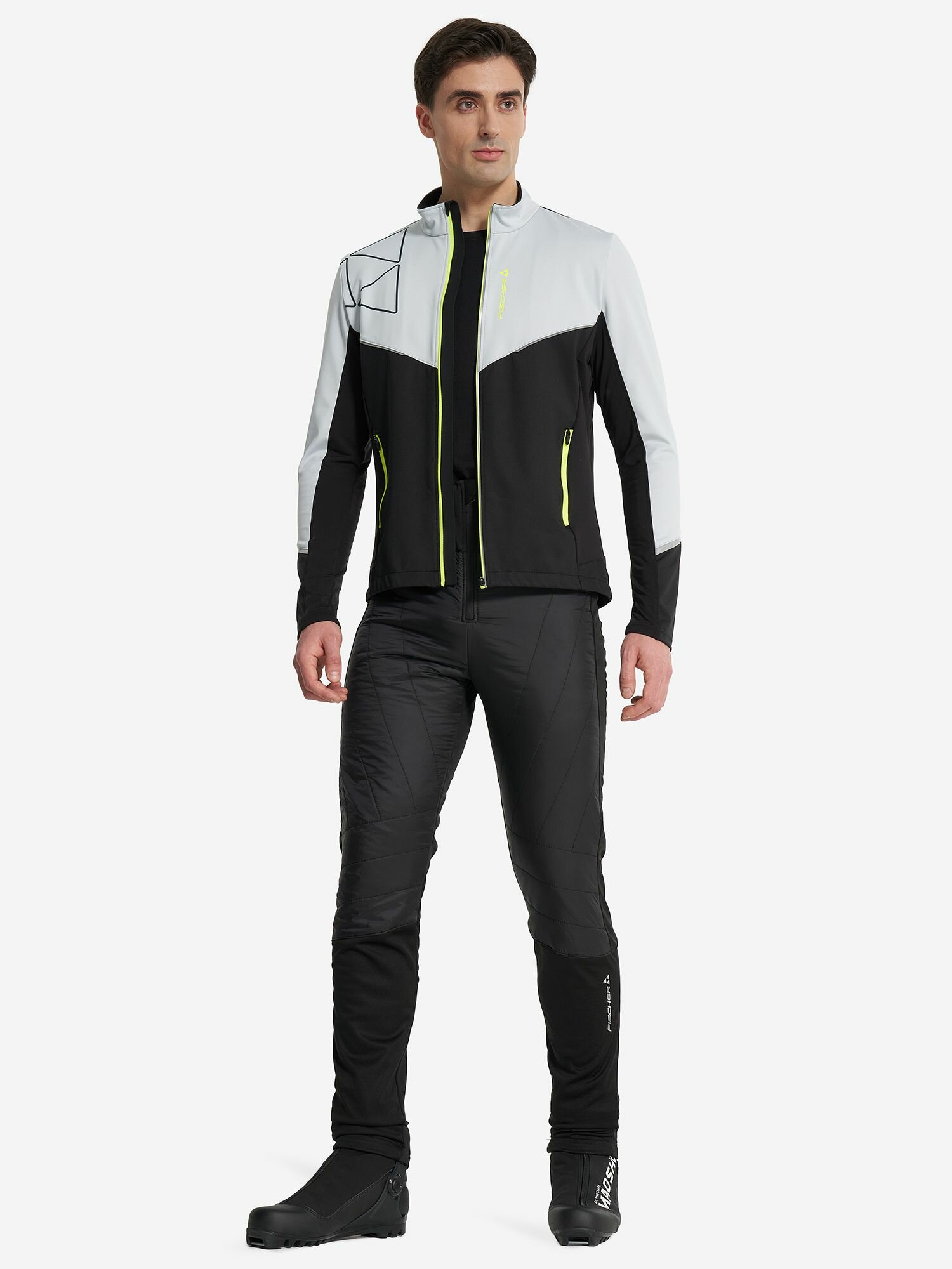 Куртка сноубордическая Fischer Базовая коллекция, размер INT48, черный — фото 1