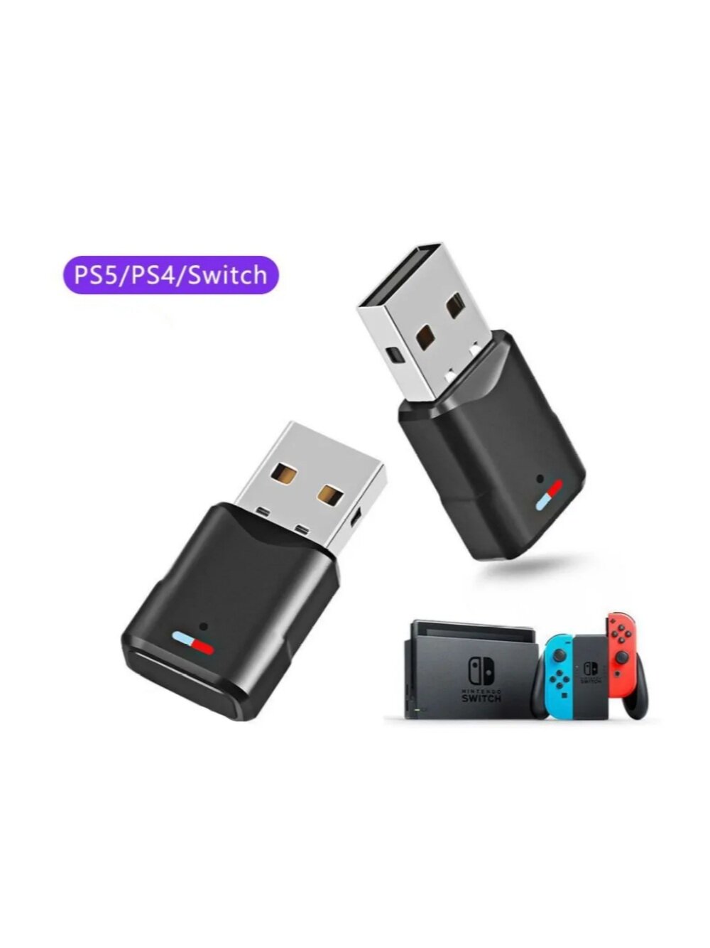 Адаптер Bluetooth 5.3 Sony PlayStation Nintendo Switch ноутбук ПК — фото 1