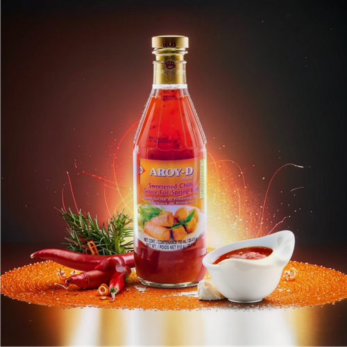 Изображение товара Соус сладкий чили Aroy-D для спринг роллов, умеренно острый 910 г, Таиланд