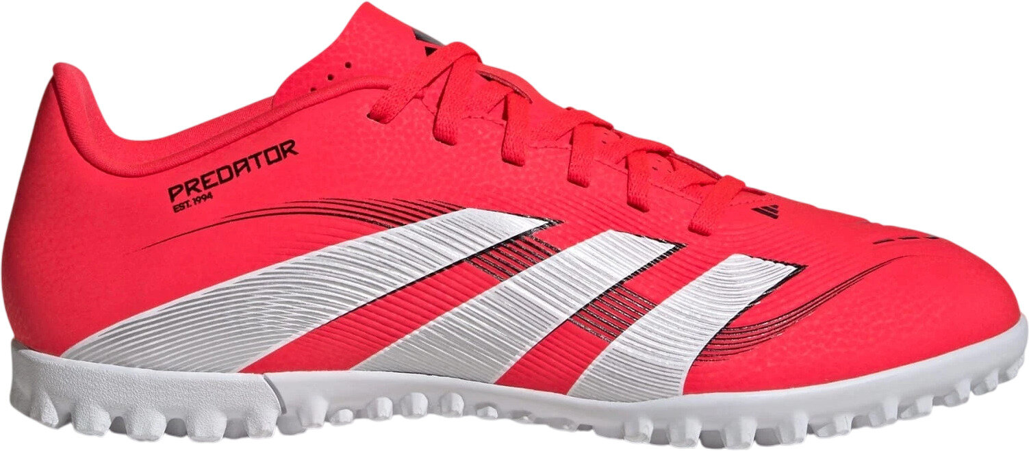Бутсы adidas, размер 9,5 UK, красный