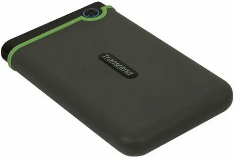 Внешний жесткий диск Transcend 1TB, прорезиненный, 2.5", USB 3.0 — фото 1