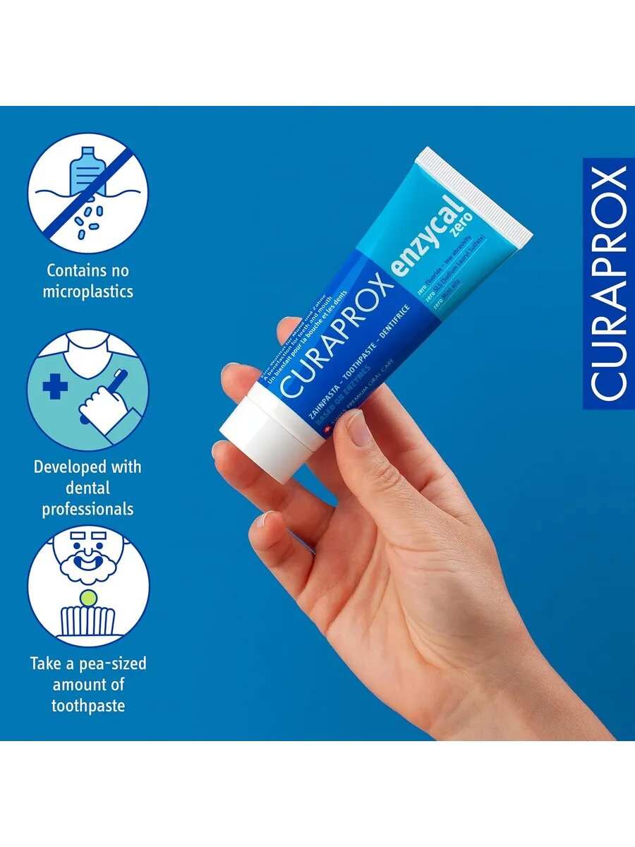 Зубная паста без фтора Enzycal Zero — фото 1