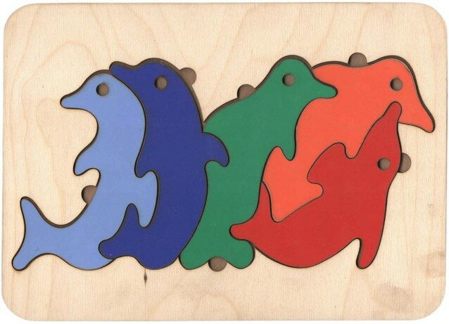 Монтессори "Дельфин" 5 деталей