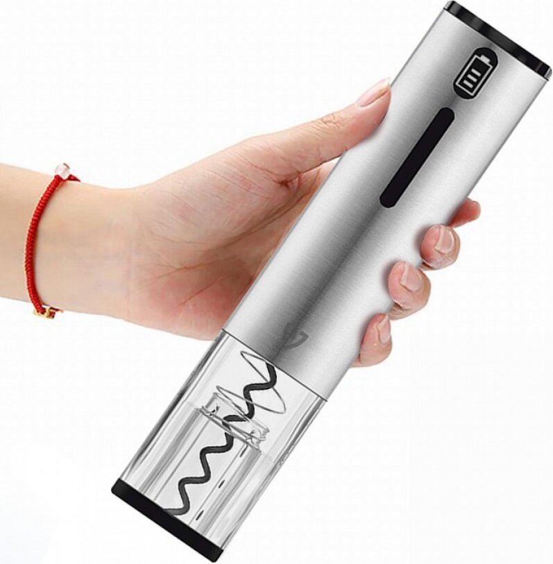 Штопор для вина электрический Dismac Electric Wine Opener, серебристый — фото 1