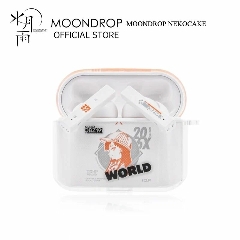 MOONDROP NEKOCAKE Настоящие беспроводные наушники поддерживают ANC