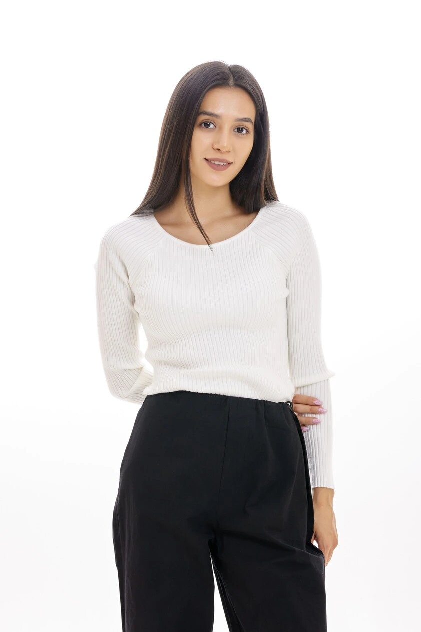 Джемпер Selfie, размер S, белый — фото 1