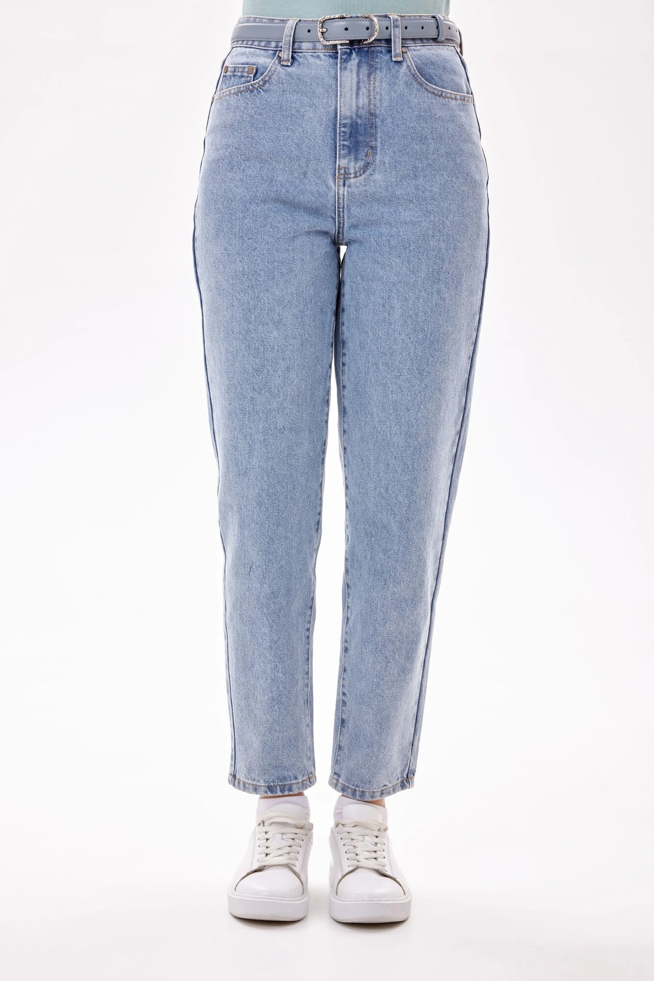 Джинсы Selfie, размер 29, светло-синий — фото 1