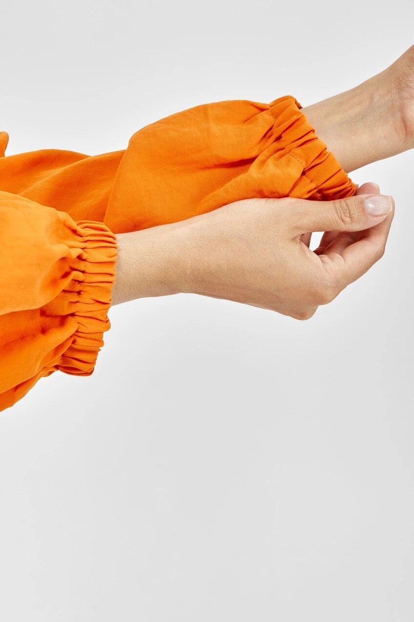 Платье Selfie, размер M, оранжевый — фото 1