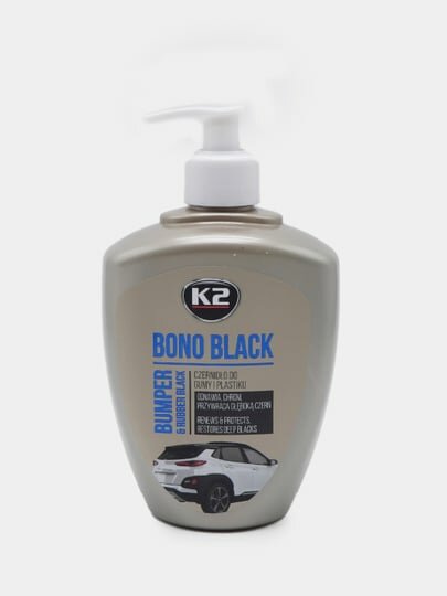 Реставратор пластика, чернитель шин K2 BONO BLACK, 500 мл — фото 1