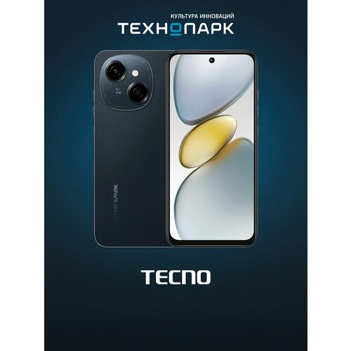 Смартфон TECNO SPARK Go 1 4128ГБ Черный 9308₽