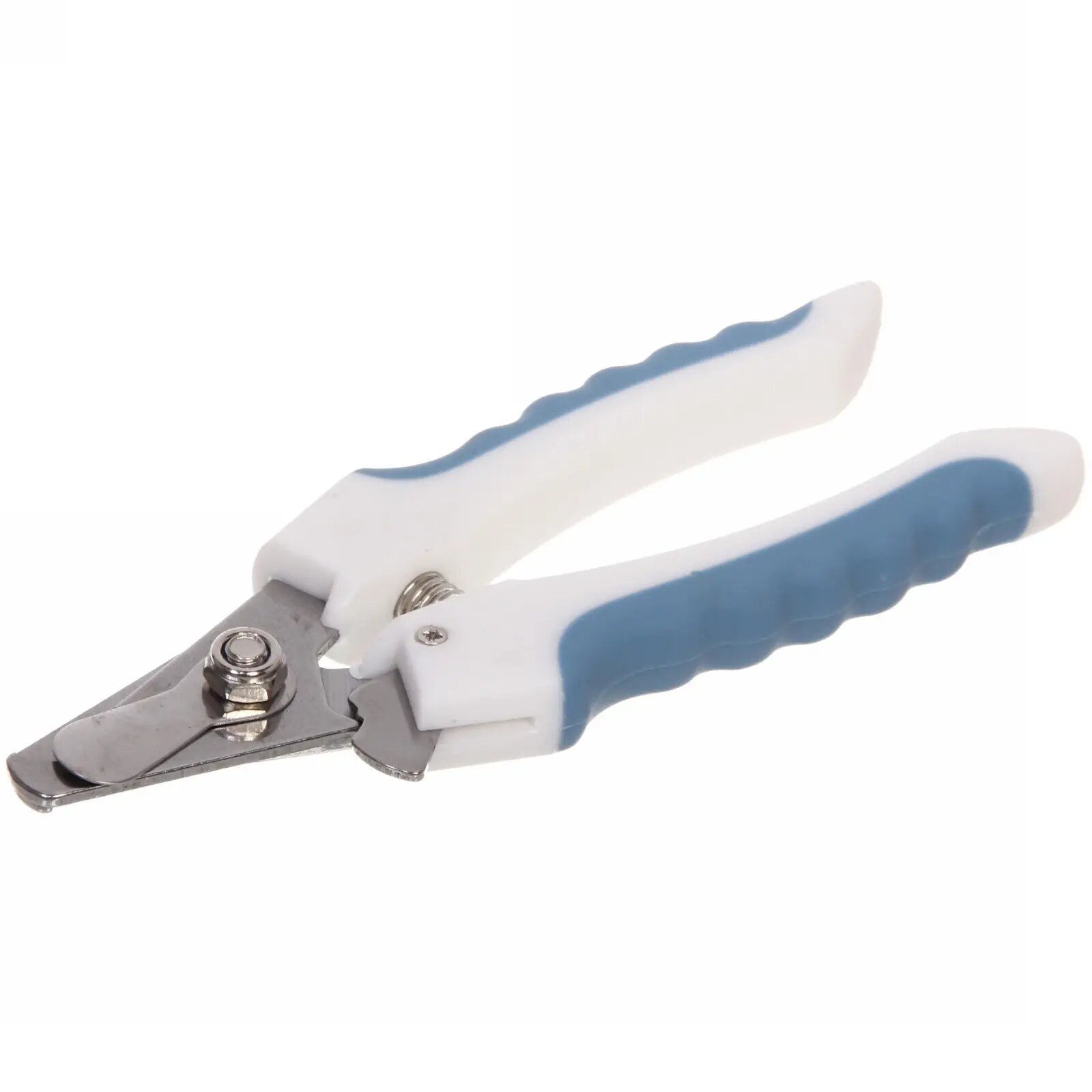 Когтерезы, Секаторы Для Стрижки Когтей Petkit Когтерез «зооультра» для животных, пружинный механизм, прорезиненные ручки, 16 см, белый/голубой