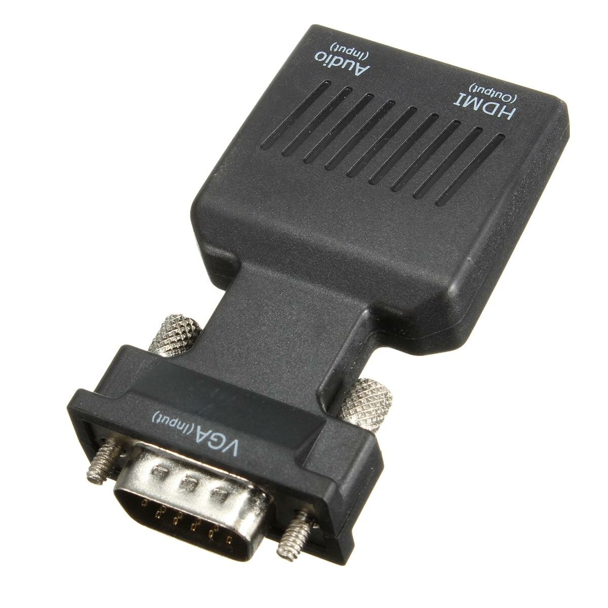 1080P VGA Male To HDMI Female Connector Адаптер-конвертер с аудио-USB-кабелем -