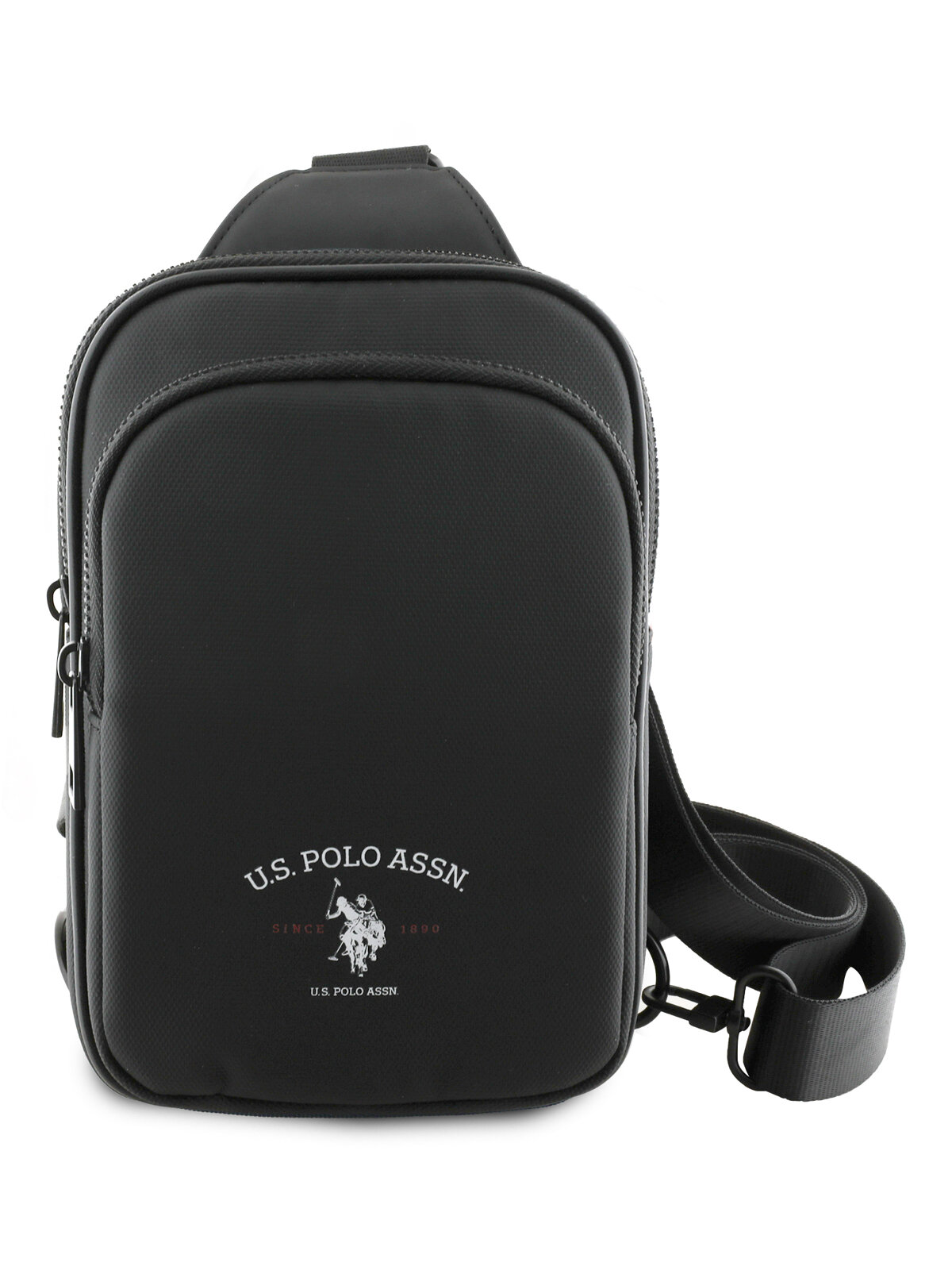 U.S. Polo Assn. для смартфонов сумка Crossbody Phone Bag Authentic logo Black