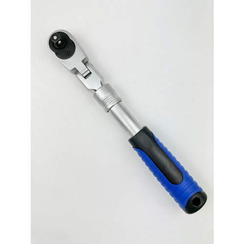 Ключ трещетка-вороток 260-360 3/8 телескопическая 72 зуба amaavto