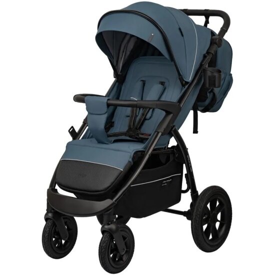 Прогулочная коляска Indigo EPICA XL AIR с сумкой 2025 синий