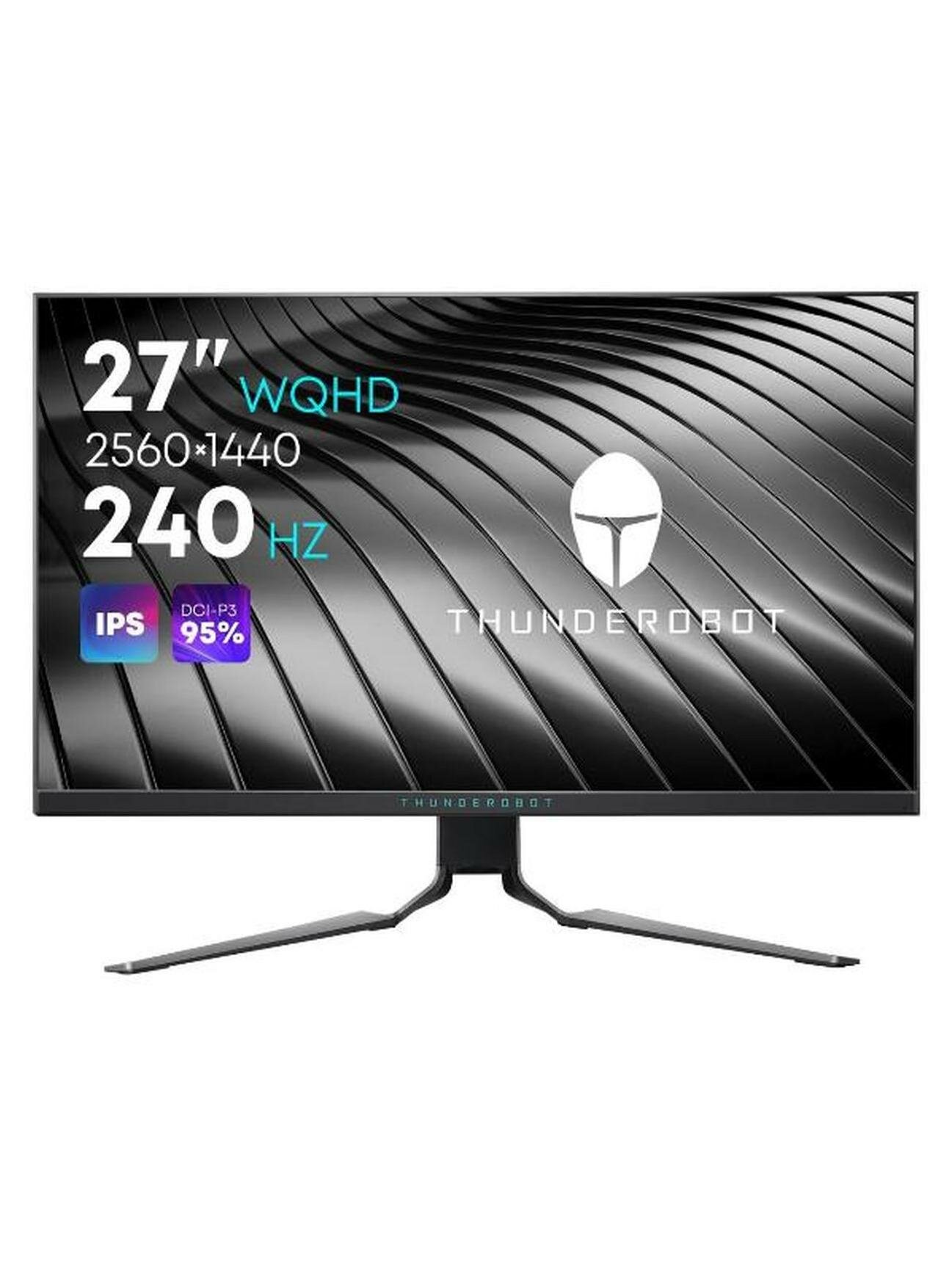 Монитор игровой Thunderobot 27"/IPS/2560x1440/240Гц/серебристый (LQ27F240L) — фото 1