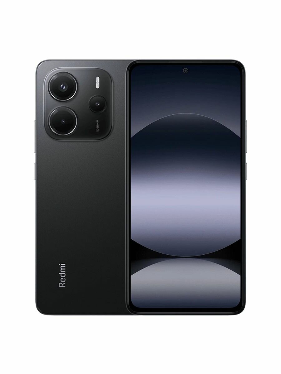 Смартфон Redmi Note 14 4G 6/128GB Midnight Black (черный), (Global)