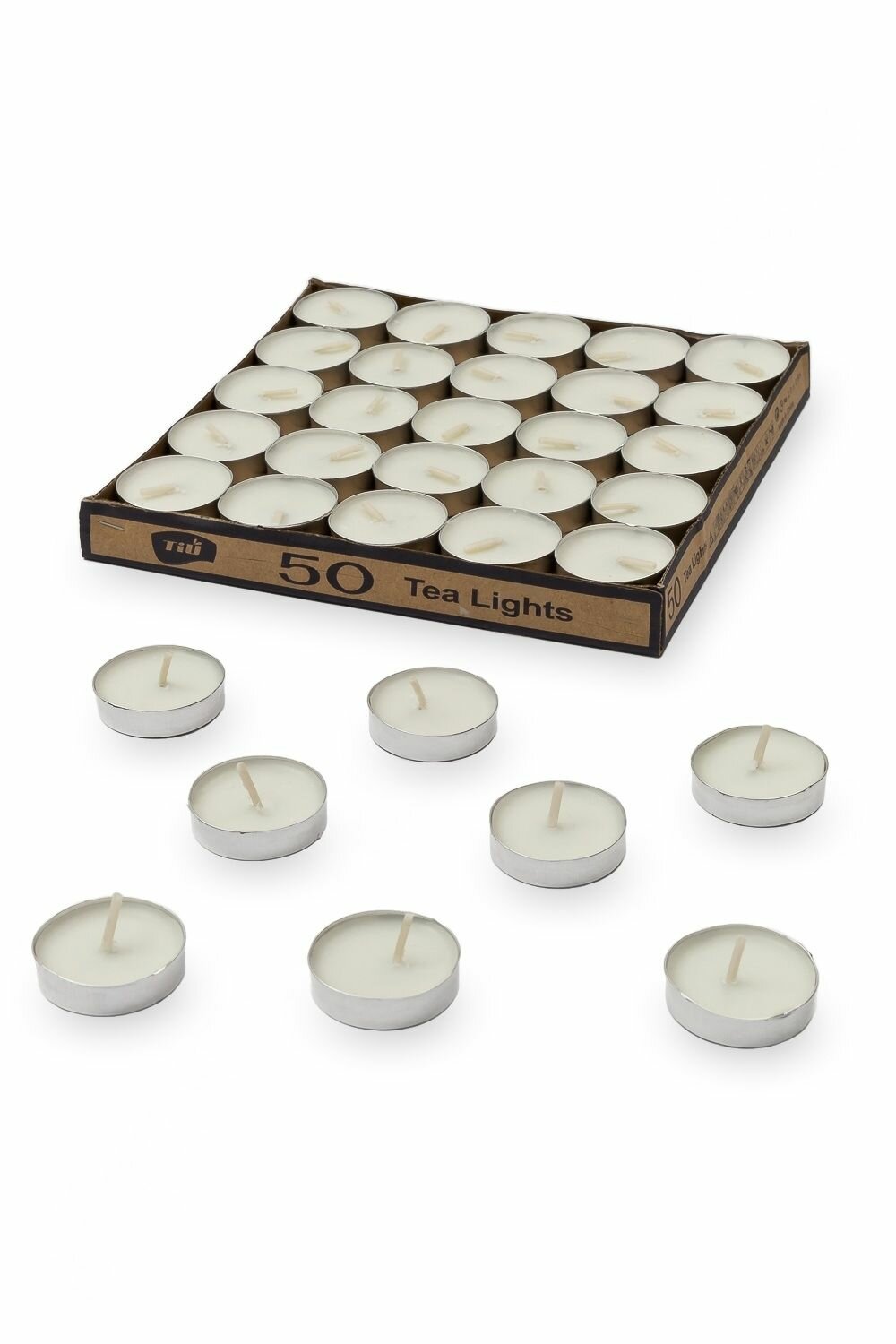 Свечи парафиновые 35*08 см 2 часа (50 шт) SF-7794 №1