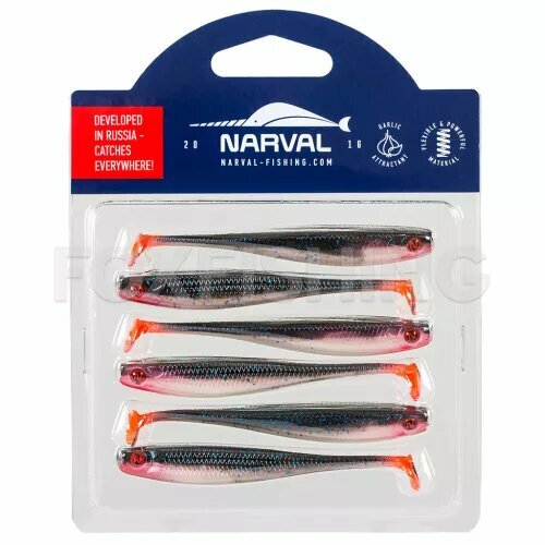 Силиконовая приманка Narval Skinny 8см. #021 6шт.