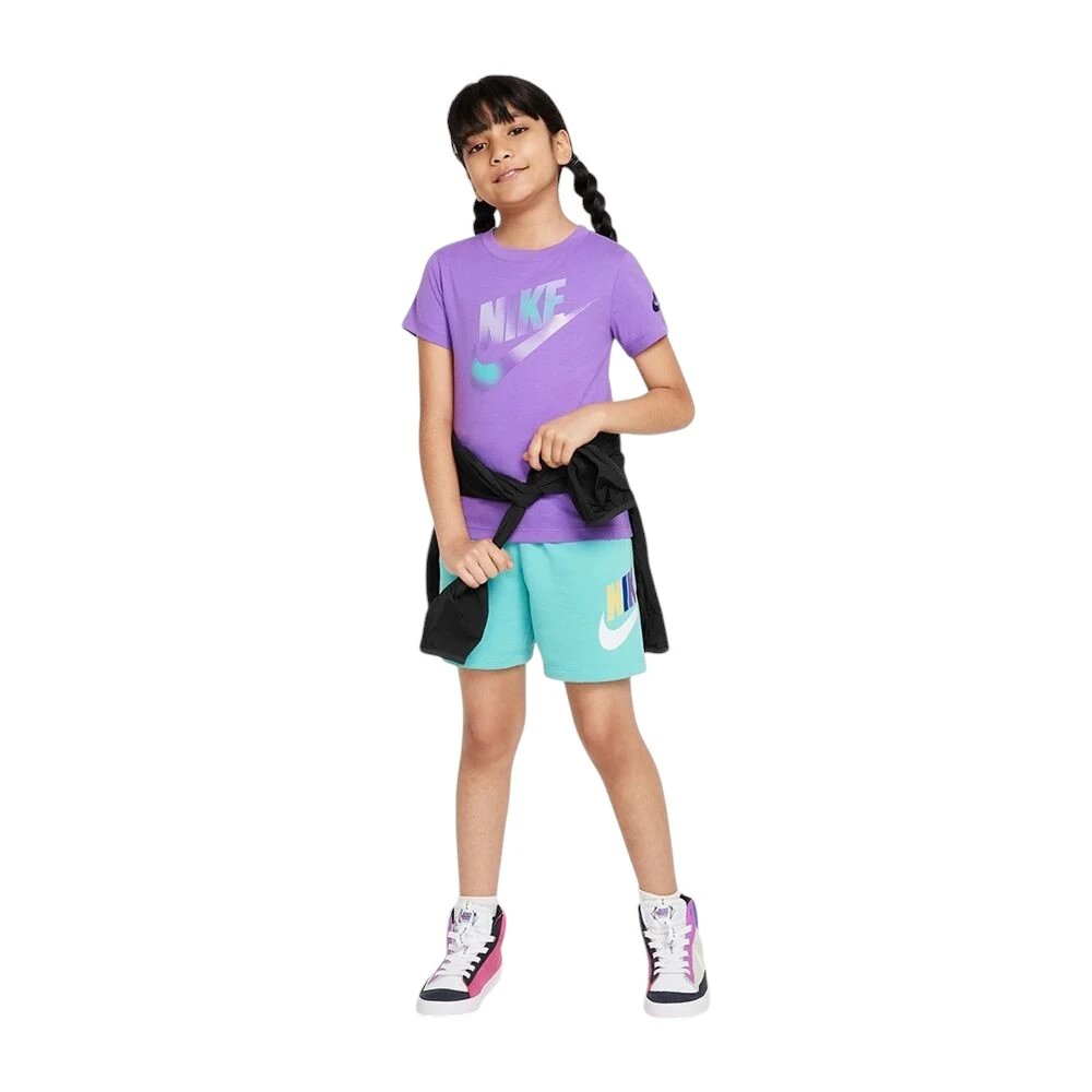 Футболка NIKE, размер 6 лет, фиолетовый — фото 1