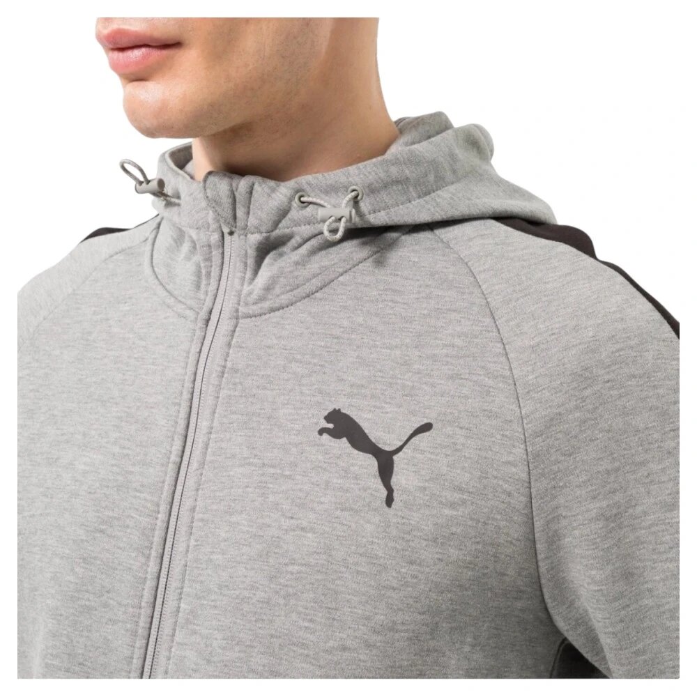 Толстовка PUMA, размер XL, , серый — фото 1