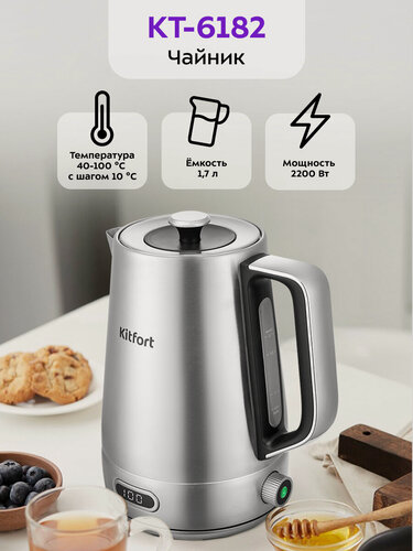 Изображение товара Чайник Kitfort КТ-6182