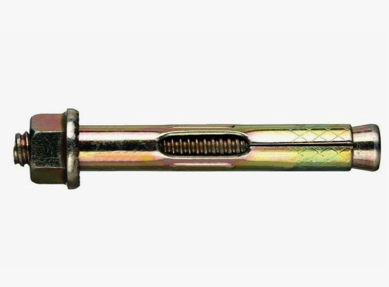 Анкерный болт Fixer 12x220 с гайкой и шайбой сталь влагостойкий 10 шт