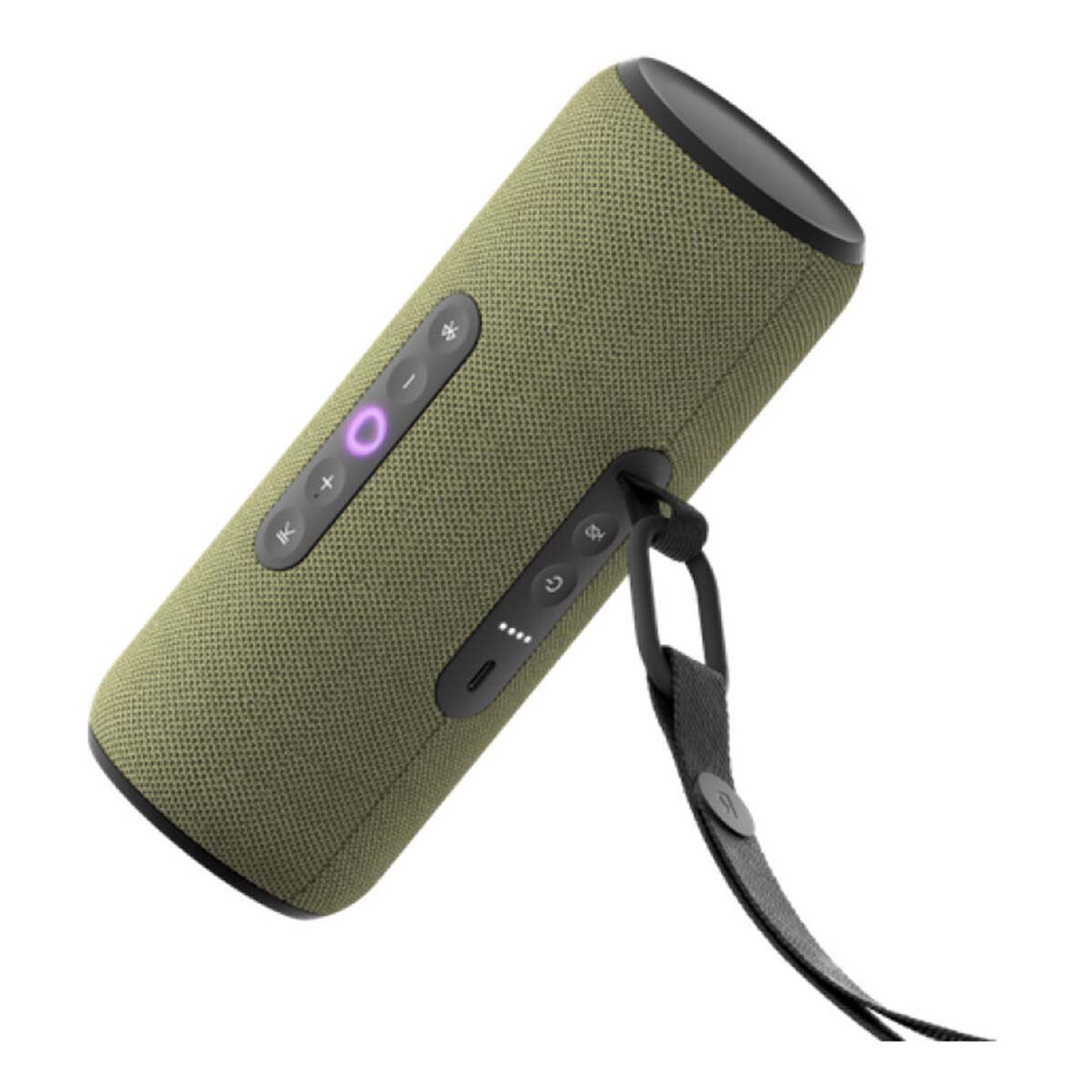 Умная колонка Яндекс. Станция Стрит зеленая(30W,2 динамика,3 микр, WiFi, BT5.0, голос. Алиса)