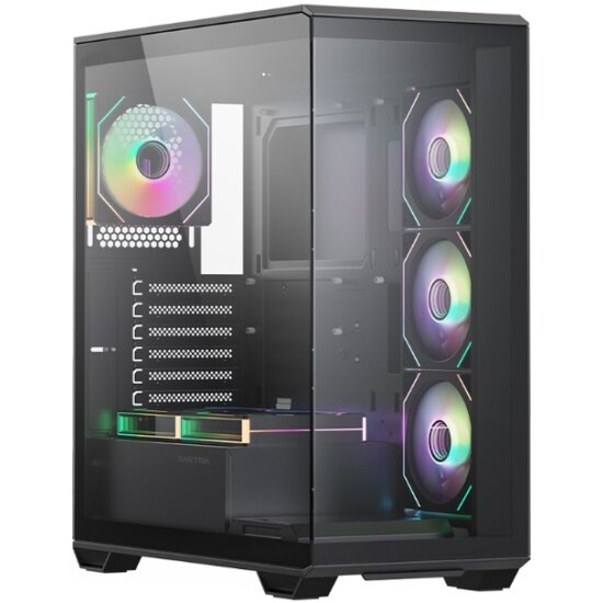 Корпус Xastra Q600 6ARGB-C10, черный
