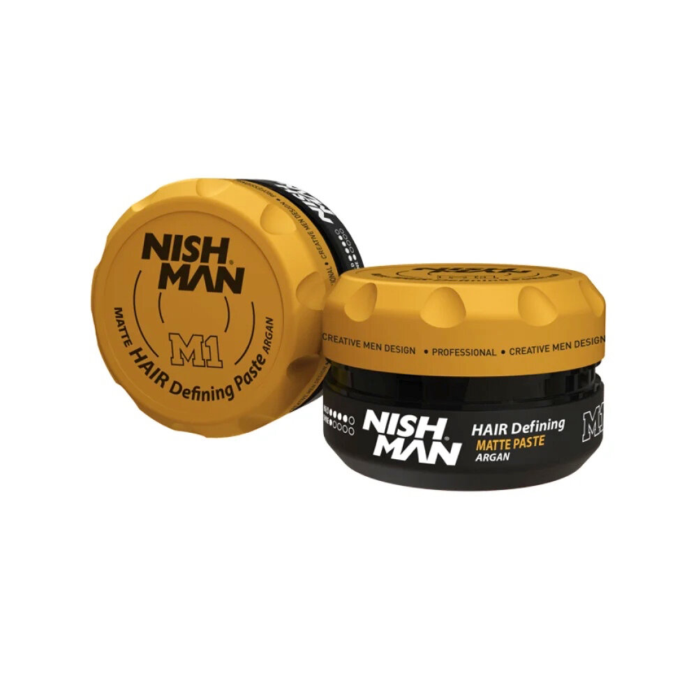 NISHMAN HAIR DEFINING MATTE PASTE ARGAN M1 30 ML Матовый стайлинг