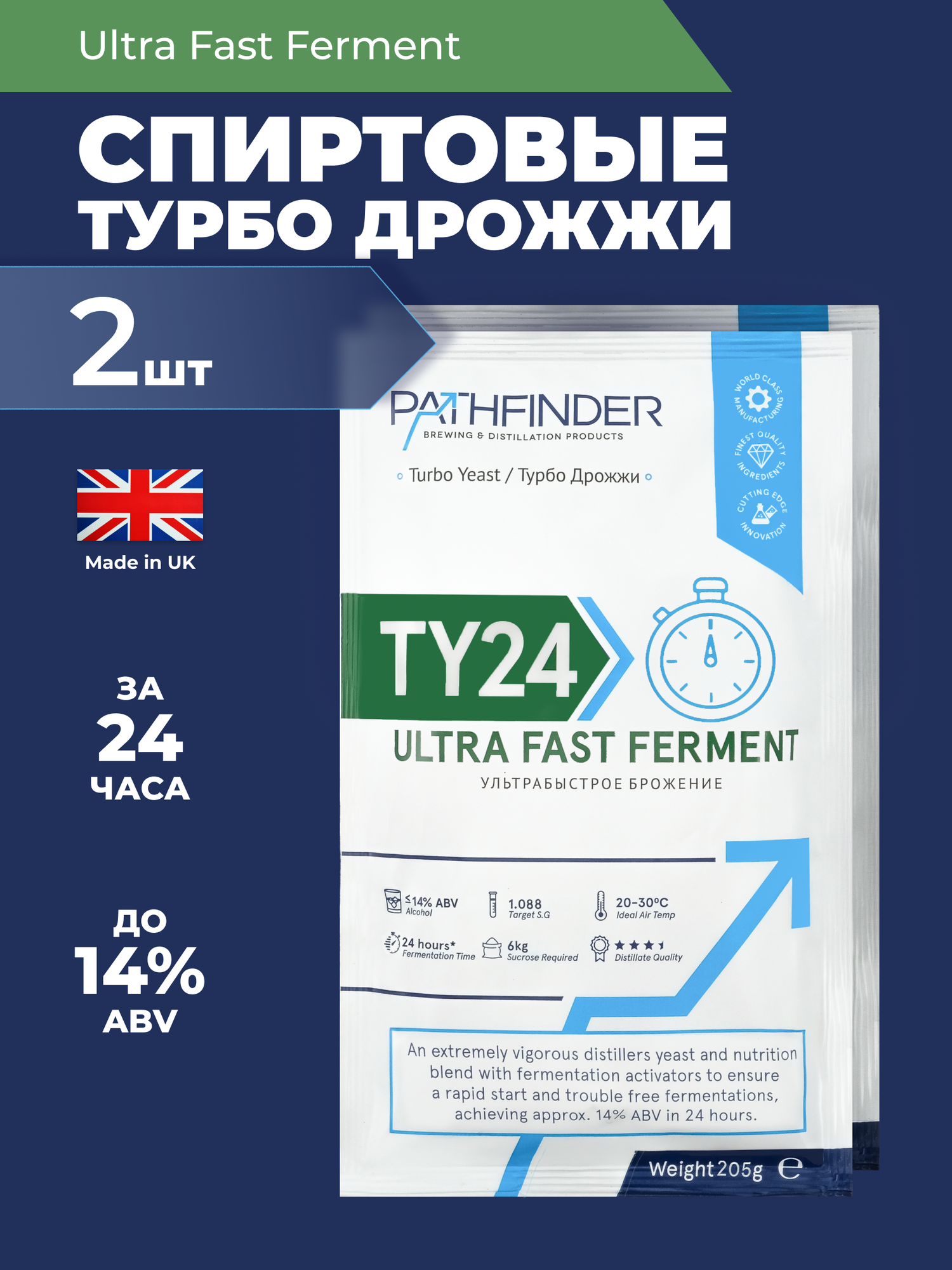 Спиртовые дрожжи Pathfinder 