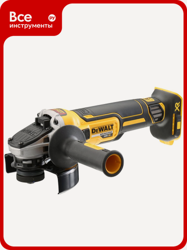 Изображение товара Угловая шлифмашина DEWALT 18В XR 125мм, сдвижн. выкл. б/бат DCG405N DCG405N-XJ
