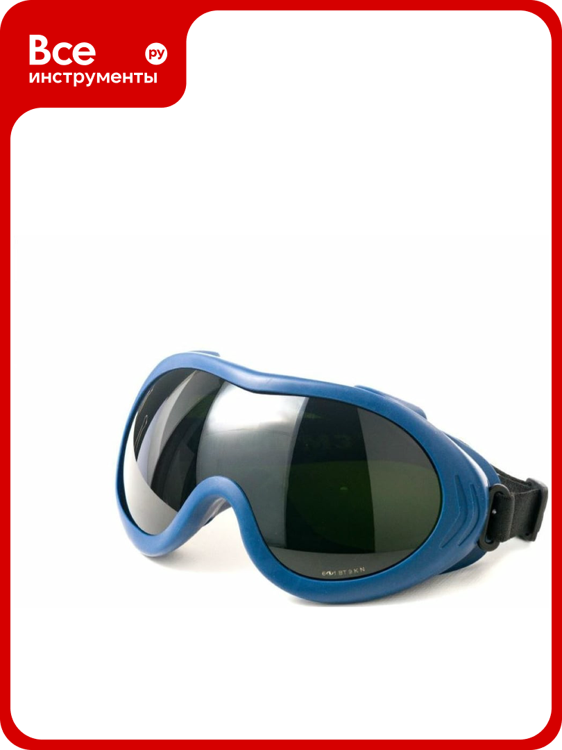 Защитные закрытые очки с непрямой вентиляцией РОСОМЗ ЗН55 SPARK StrongGlass 6 PC 25535