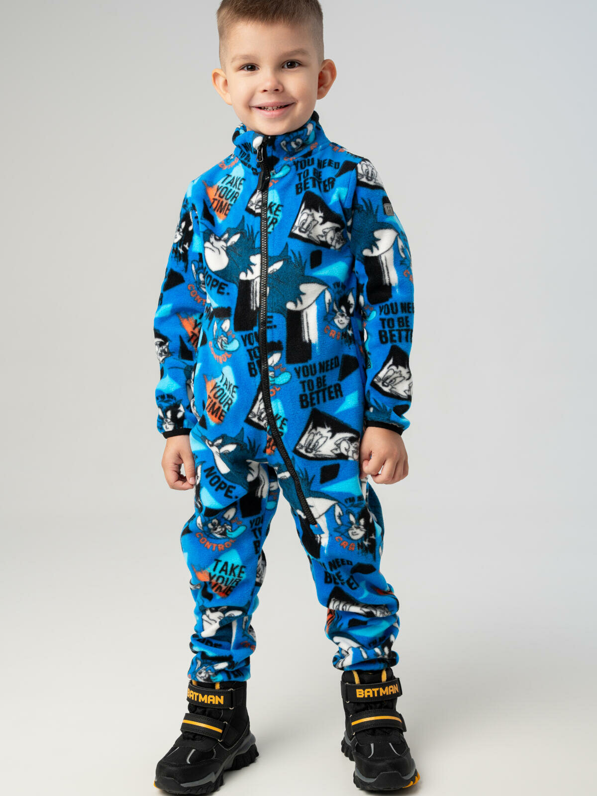 Комбинезон playToday размер 110 голубой