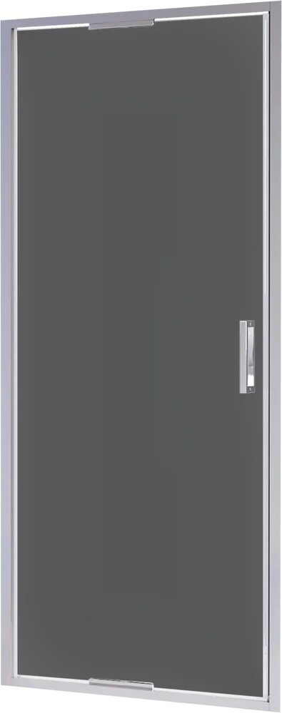 Душевая дверь в нишу RGW Stilvoll SV-05 стеклянная распашная 80 см одностворчатая непрозрачная немецкая