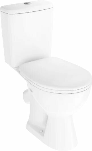 Унитаз-компакт напольный Rosa Уют 4630055558384 с косым выпуском